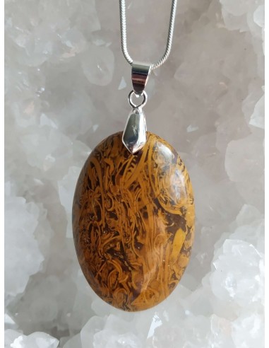 pendentif jaspe mariam • Sister's Gemmes