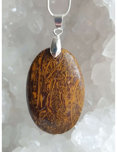 oval de jaspe éléphant • Sister's Gemmes