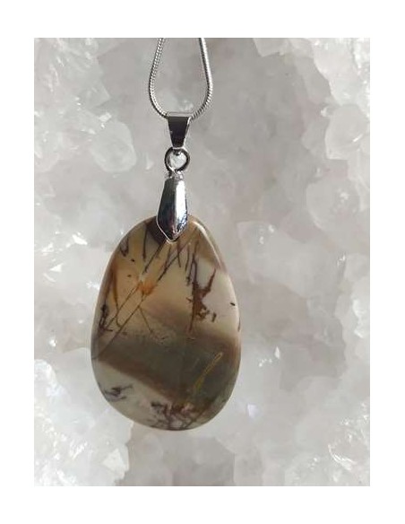 Cherry Creek Jasper pendant par La Bijouterie Minérale