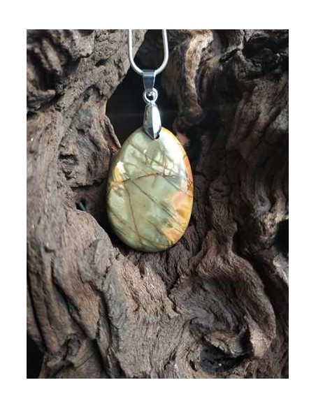 jaspe Cherry creek en oval • Sister's Gemmes