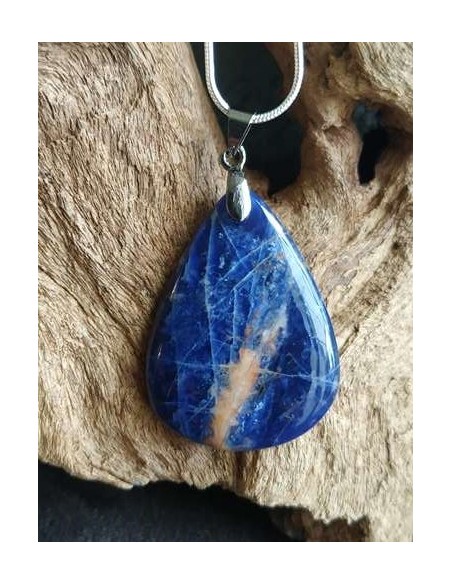 Pendentif en Sodalite