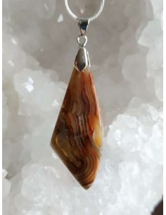 pendentif en agte crazy lace par La Bijouterie Minérale 2