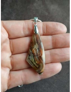 pendentif en agte crazy lace par La Bijouterie Minérale