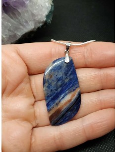 Pendentif en Sodalite 2