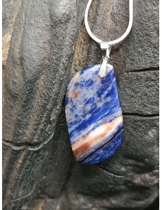 Pendentif en Sodalite