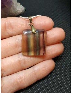 Pendentif Fluorine multicolor