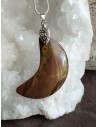 Pendentif oeil de fer forme de coeur