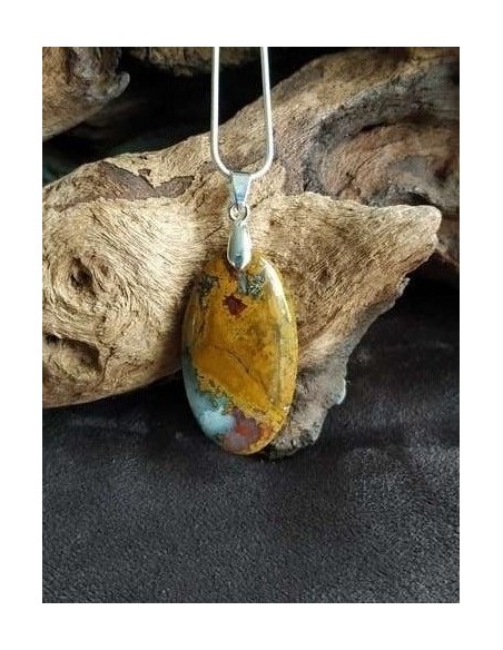 Pendentif Agate Marocaine
