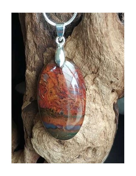 Pendentif Agate Marocaine
