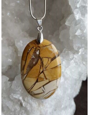 pendentif de jaspe maligano  - Sistersgemmes.com la Bijouterie Minérale