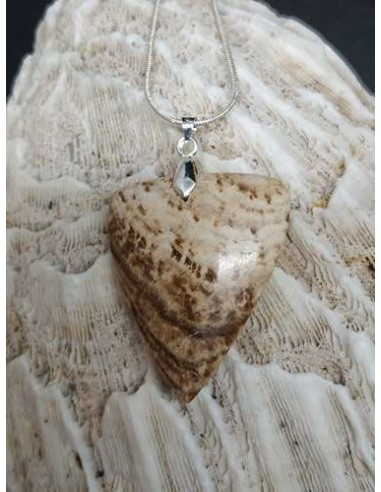 Pendentif Aragonite du Pérou