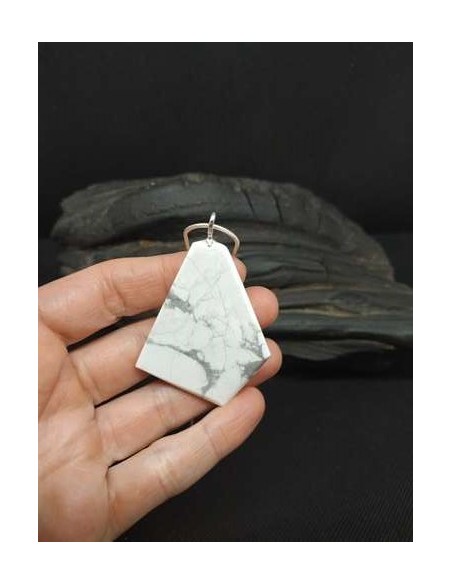 Pendentif en Howlite  de La Bijouterie Minérale