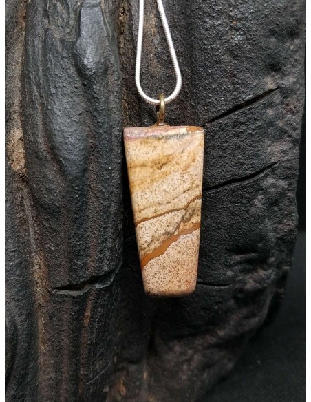 Pendentif Jaspe African Queen de La Bijouterie Minérale