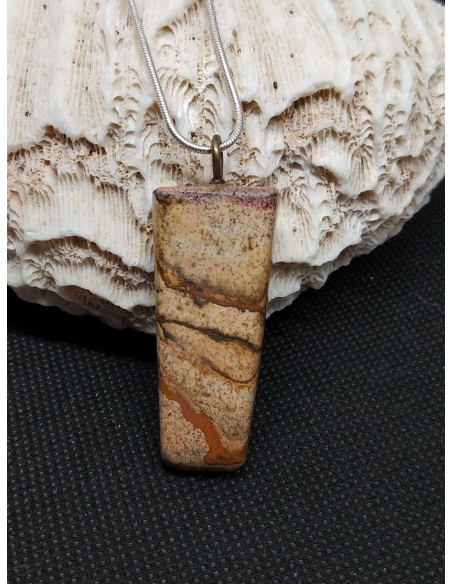 Pendentif Jaspe African Queen de La Bijouterie Minérale