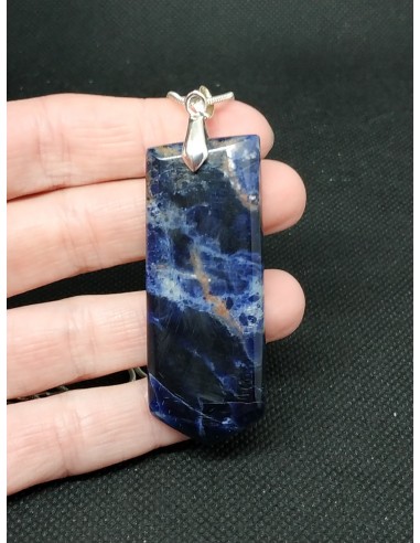 Pendentif en Sodalite de La Bijouterie Minérale
