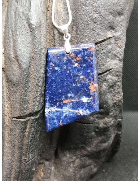 Pendentif en Sodalite
