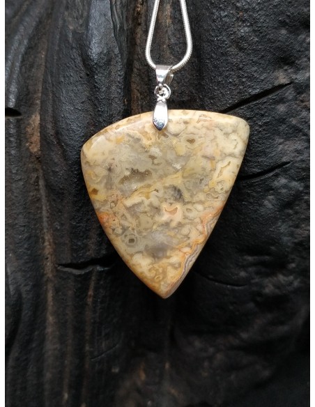 Pendentif en Agate Crazy Lace
