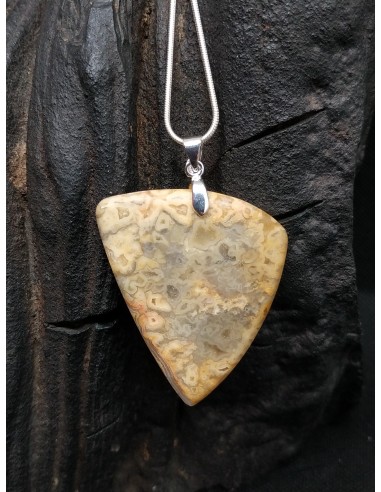 Pendentif en Agate Crazy Lace de La Bijouterie Minérale