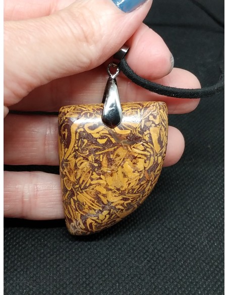 Pendentif Jaspe Mariam appelé aussi Jaspe Eléphant