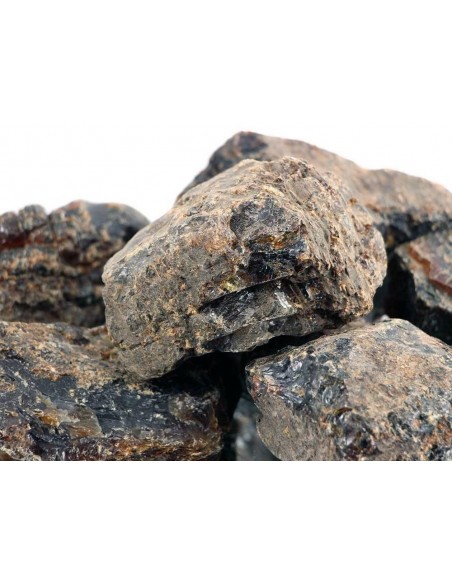 morceaux d'ambre bleu de Sumatra - www.labijouterieminerale.com