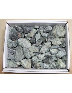 Brut de serpentine chrysotile dite oeil d'argent 2