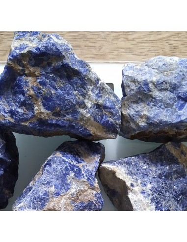 Sodalite brute du Brésil de La Bijouterie Minérale