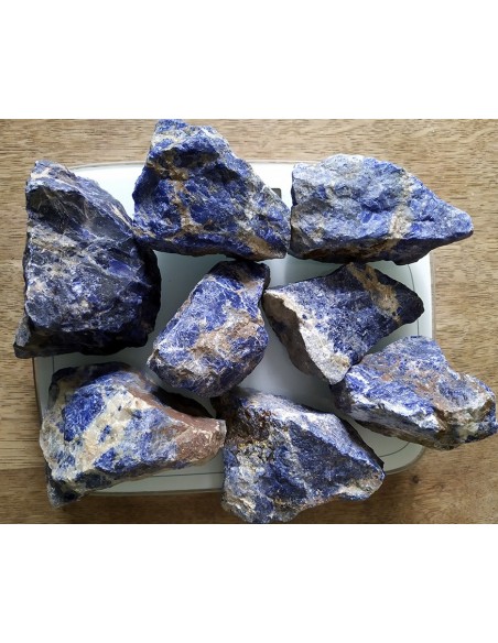 Sodalite brute du Brésil de La Bijouterie Minérale