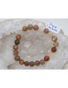 Bracelet en pierre de lune véritable • La Bijouterie Minérale