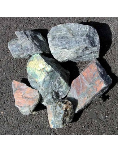 labradorite de Madagascar brute - spectrolite de La Bijouterie Minérale