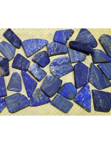 tranches de lapis lazuli d'afghanistan