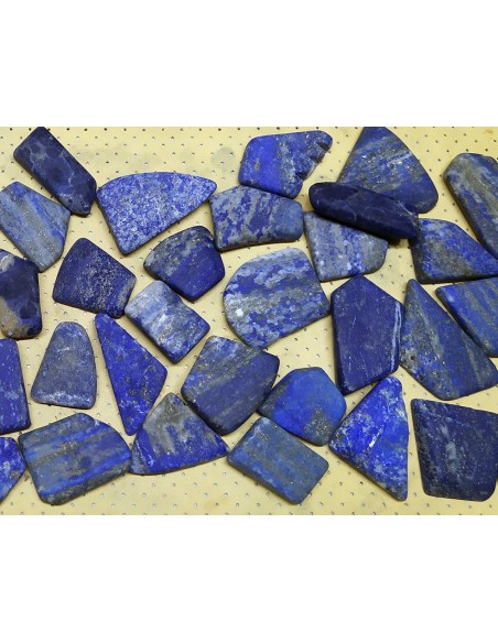 tranches de lapis lazuli d'afghanistan
