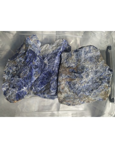 morceaux de sodalite de Chine brut • Sister's Gemmes