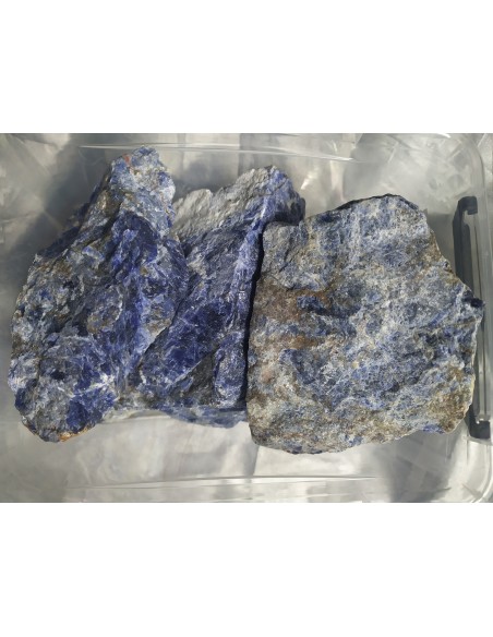 morceaux de sodalite de Chine brut • Sister's Gemmes
