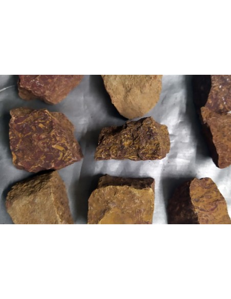 Jaspe Maryam, Brute d'Inde, la pierre du calligraphe - sistersgemmes.com - la bijouterie minérale