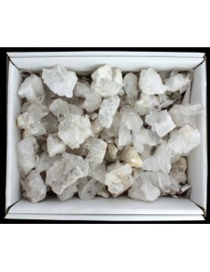 cristal de roche - quartz blanc - pierre brute