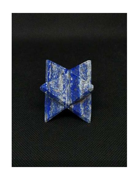 rare Merkabah en Lapis Lazuli par La Bijouterie Minérale
