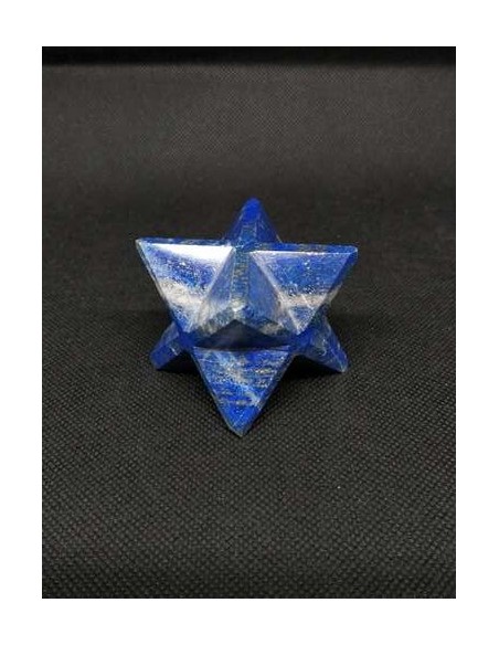 piece unique Merkabah en Lapis Lazuli par La Bijouterie Minérale