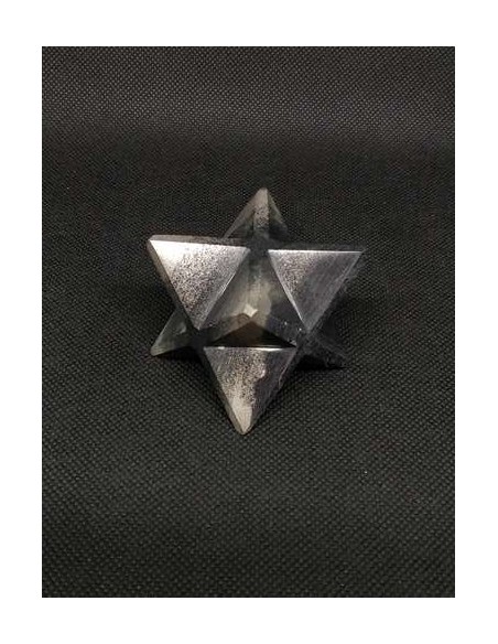 rare Merkabah en Hématite - par La Bijouterie Minérale