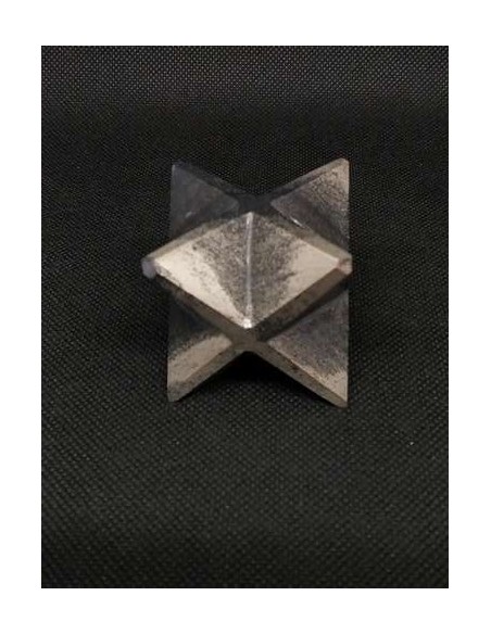 unique Merkabah en Hématite de 6 cm par La Bijouterie Minérale