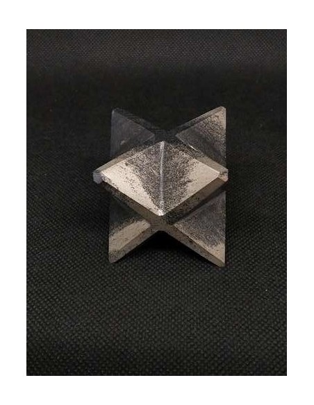 taillé à la main Merkabah en Hématite brute par La Bijouterie Minérale