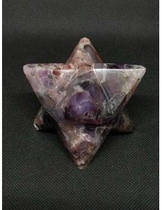 Merkabah en Fluorite pourpre par La Bijouterie Minérale 2
