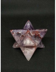 Merkabah en Fluorite pourpre par La Bijouterie Minérale 2