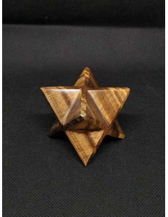 Merkabah en Oeil de Tigre par La Bijouterie Minérale 2