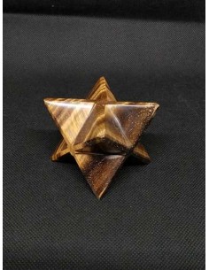 Merkabah en Oeil de Tigre par La Bijouterie Minérale