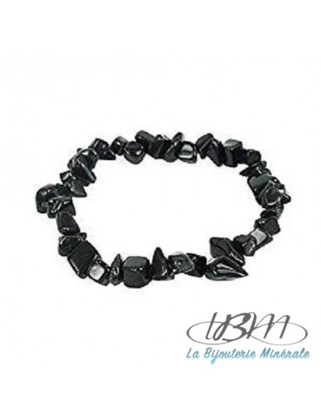 Bracelet baroque en chips de pierres roulées naturelles1100