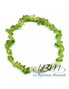 Bracelet baroque en chips de pierres roulées naturelles1103