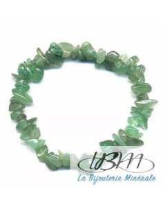 Bracelet baroque en chips de pierres roulées naturelles1104