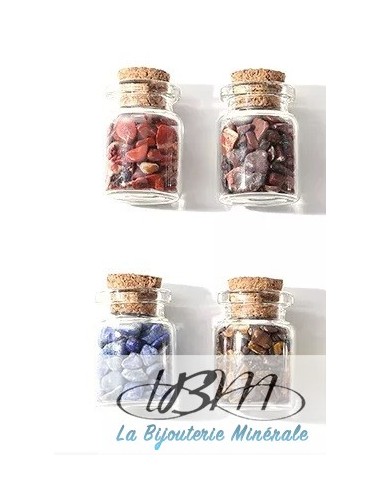 Bouteille de chips de pierres roulées 1193