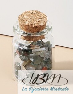 Bouteille de chips de pierres roulées 1197