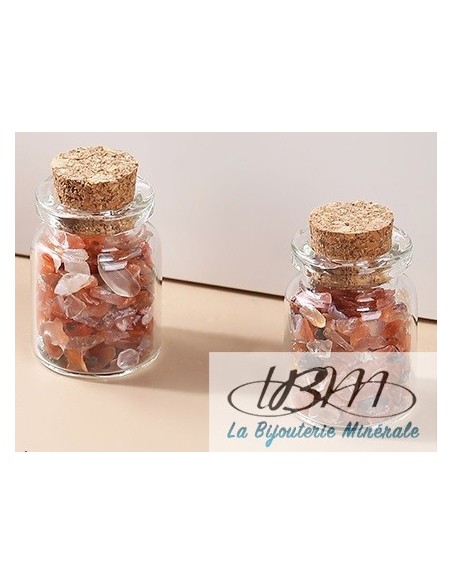 Bouteille de chips de pierres roulées 1174